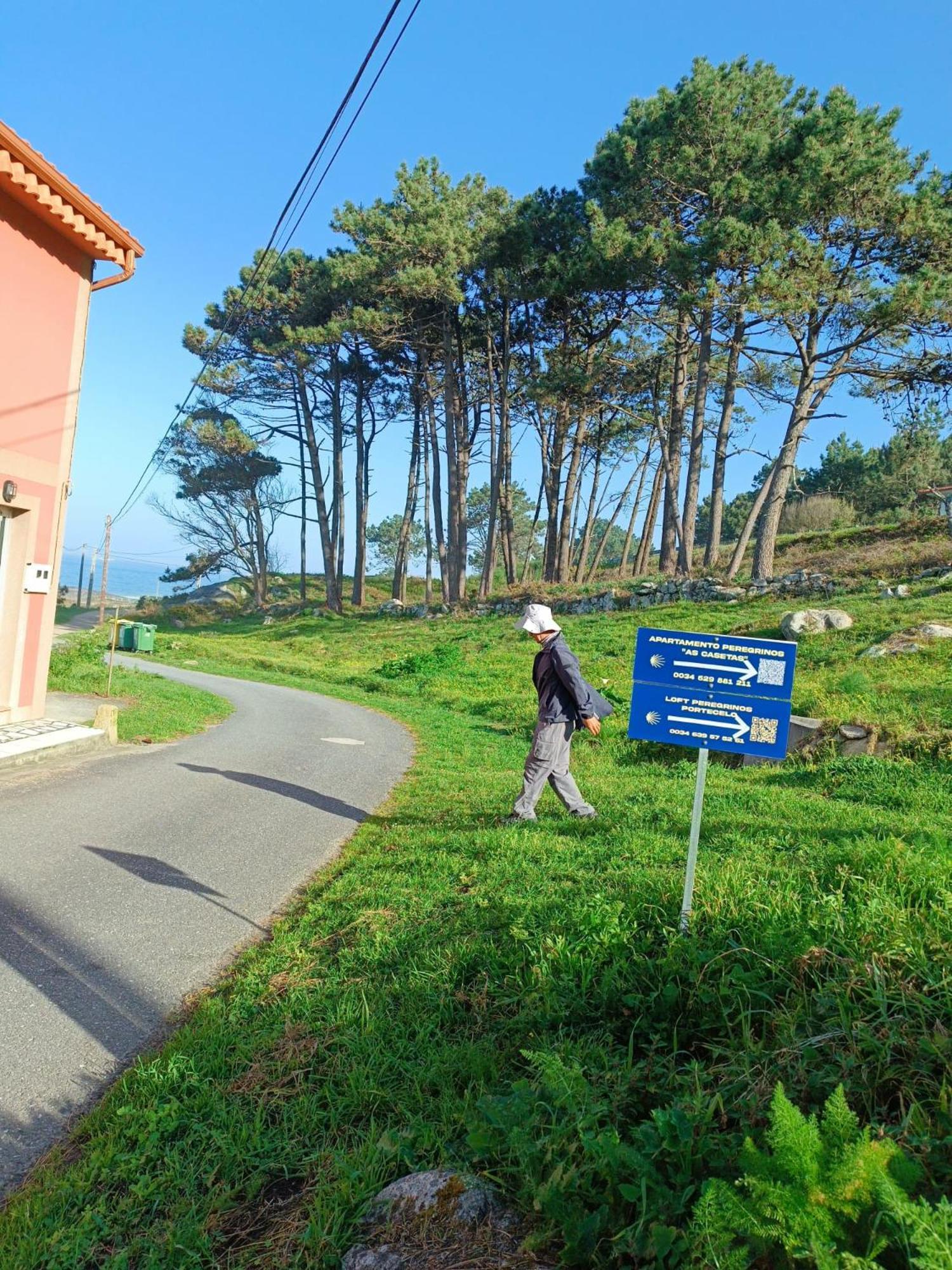 Apartamento Peregrinos Por La Costa Camino Portugues As Casetas Rosal Exterior photo